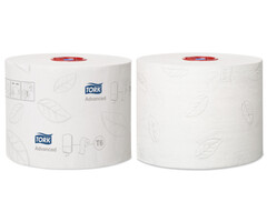 Tork Tork Mid-size Toiletpapier 2-laags Wit T6 Advanced