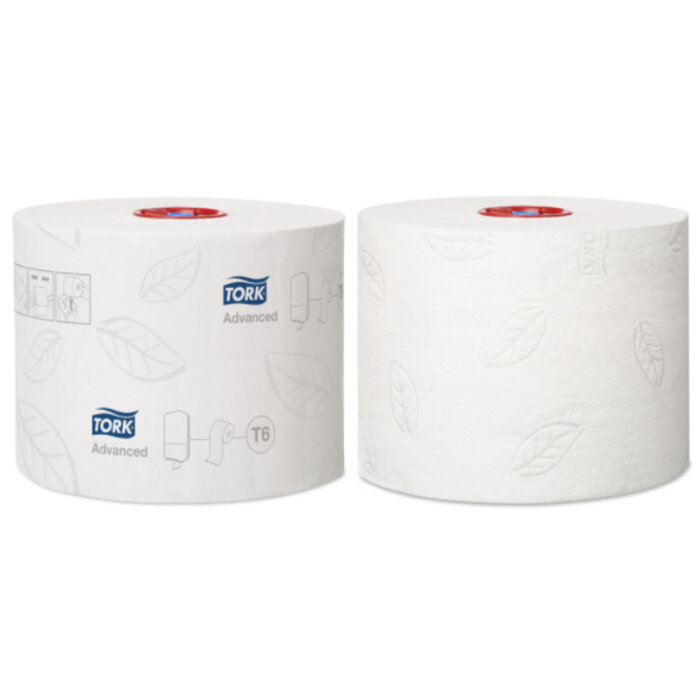Tork Tork Mid-size Toiletpapier 2-laags Wit T6 Advanced