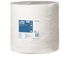 Tork Tork Basic Rol Poetspapier 2-laags W1
