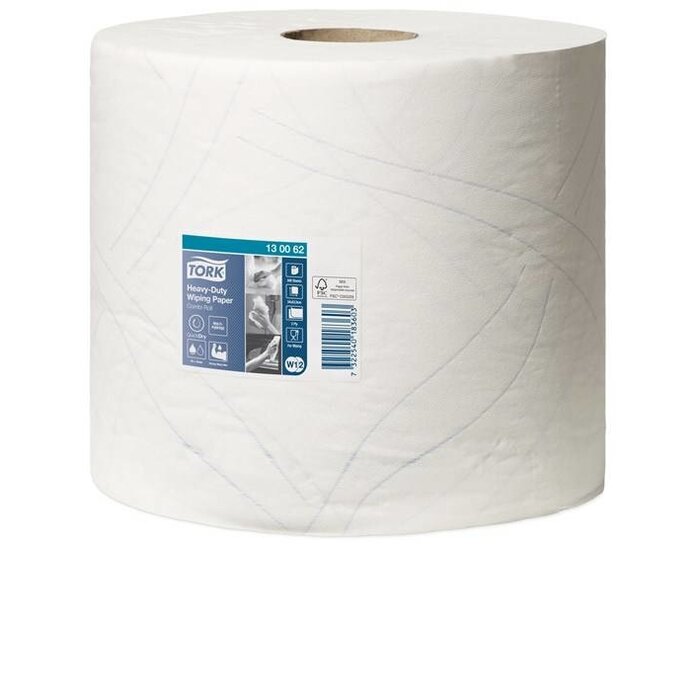 Tork Tork Heavy-Duty Combi Rol Poetspapier 2-laags W1/W2