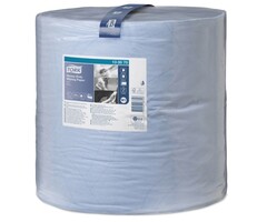 Tork Tork Heavy-Duty Rol Poetspapier 2-laags Blauw W1