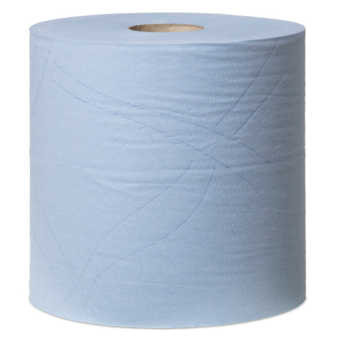 Tork Tork Heavy-Duty Combi Rol Poetspapier 2-laags Blauw W1/W2/W3