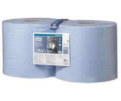 Tork Tork Industrial Heavy-Duty Combi Rol Poetspapier 3-laags Blauw W1/W2