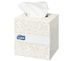 Tork Tork Extra Zachte Facial Tissues 2-laags Wit Kubusdoos Premium