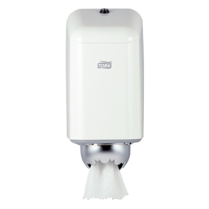 Tork Tork Mini Centerfeed Poetspapier Dispenser Metaal Wit M1