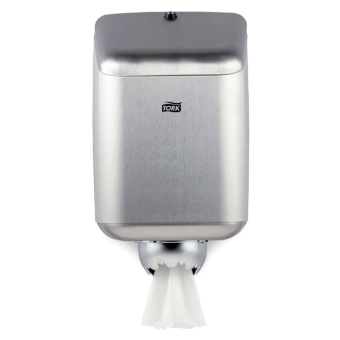 Tork Tork Centerfeed Poetspapier Dispenser Roestvrij staal M2