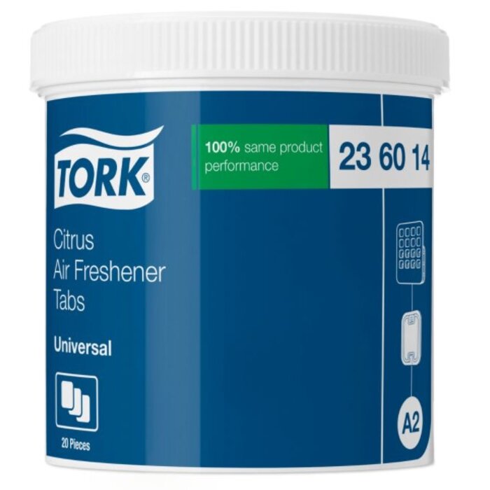 Tork 4x 20 Tork Luchtverfrisser Schijfjes met Citrusgeur A2 Premium