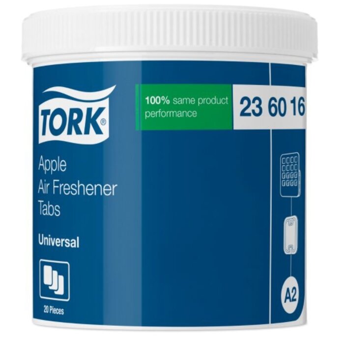 Tork 4x 20 Tork Luchtverfrisser Schijfjes met Appelgeur A2 Premium