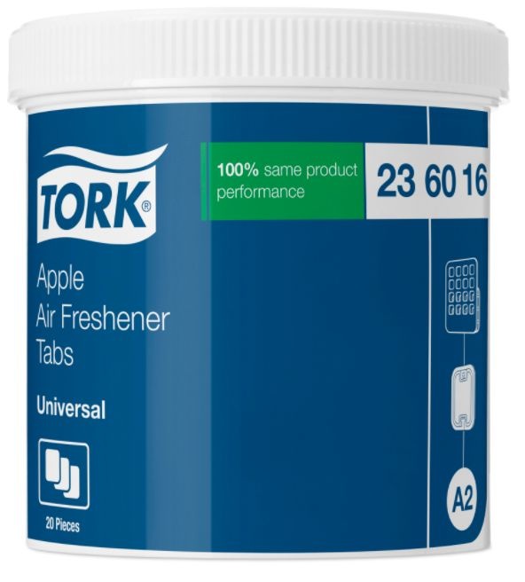 Tork 4x 20 Tork Luchtverfrisser Schijfjes met Appelgeur A2 Premium