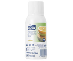 Tork 12x Tork Luchtverfrisser Spray met Tropical Fruitgeur A1 Premium