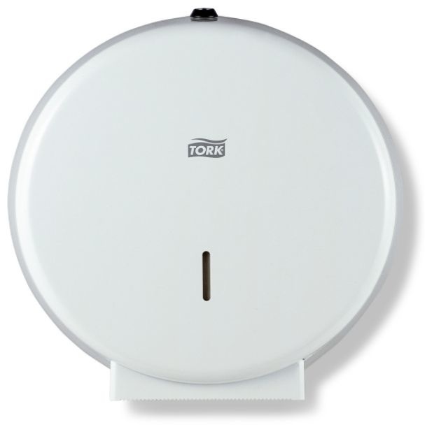 Tork Tork Jumbo Toiletpapier Dispenser Metaal Wit T1