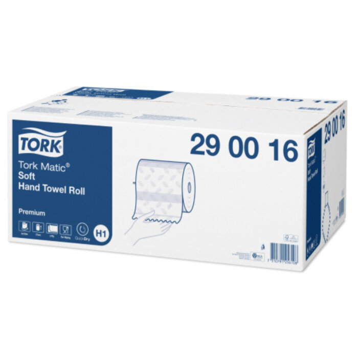 Tork Tork Matic® Zachte Handdoekrol 2-laags Wit H1 Premium