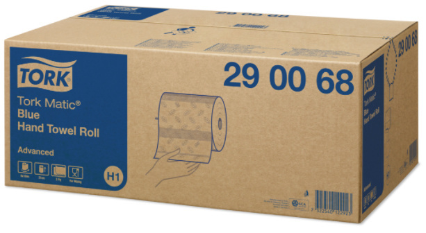 Tork Tork Matic® Handdoekrol 2-laags Blauw H1 Advanced