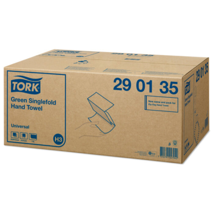 Tork Tork Z-vouw Handdoek 1-laags Groen H3 Universal