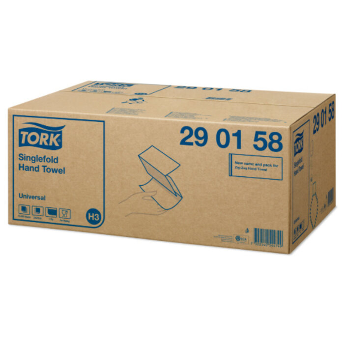 Tork Tork Z-vouw Handdoek 1-laags Wit H3 Universal