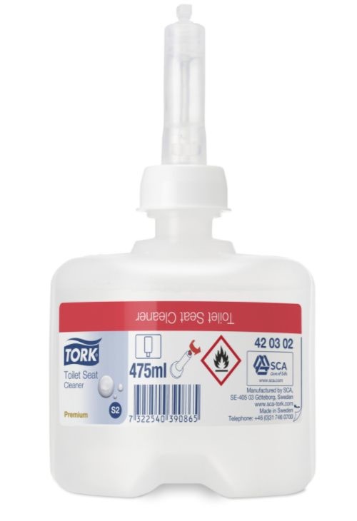 Tork 8x Tork Toiletbril Reiniger S2 Premium