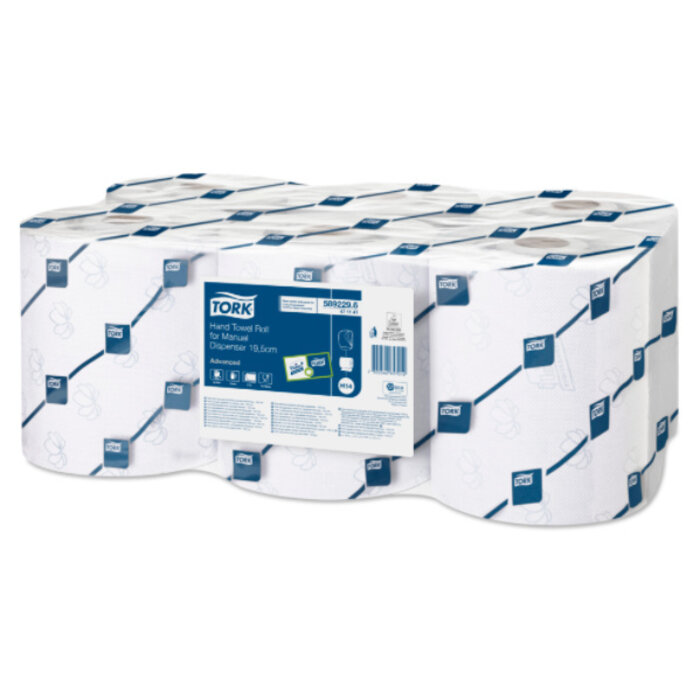 Tork Tork Handdoekrol voor Mechanische Dispenser - 19,5 cm 2-laags Wit H14 Advanced