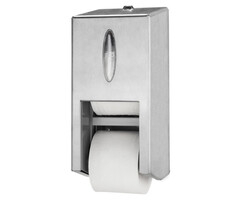Tork Tork Twin Hulsloos Mid-size Toiletpapier Dispenser RVS T7