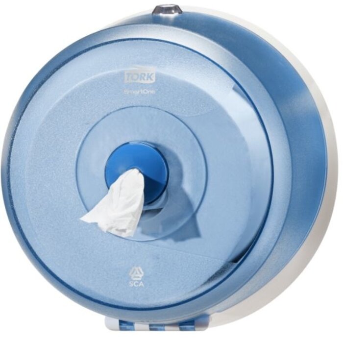 Tork Tork SmartOne® Mini Toiletpapier Dispenser Kunststof Blauw T9