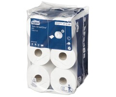 Tork Tork SmartOne® Mini Toiletpapier 2-laags Wit T9 Advanced