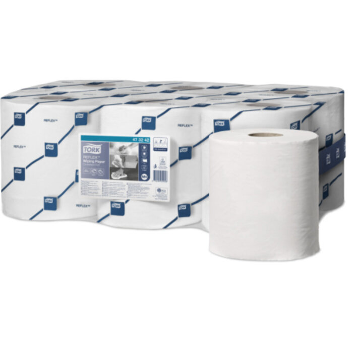 Tork Tork Reflex® Wiping Centerfeed Poetspapier 1-laags M4