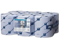 Tork Tork Reflex® Wiping Plus Centerfeed Poetspapier 2-laags Blauw M4