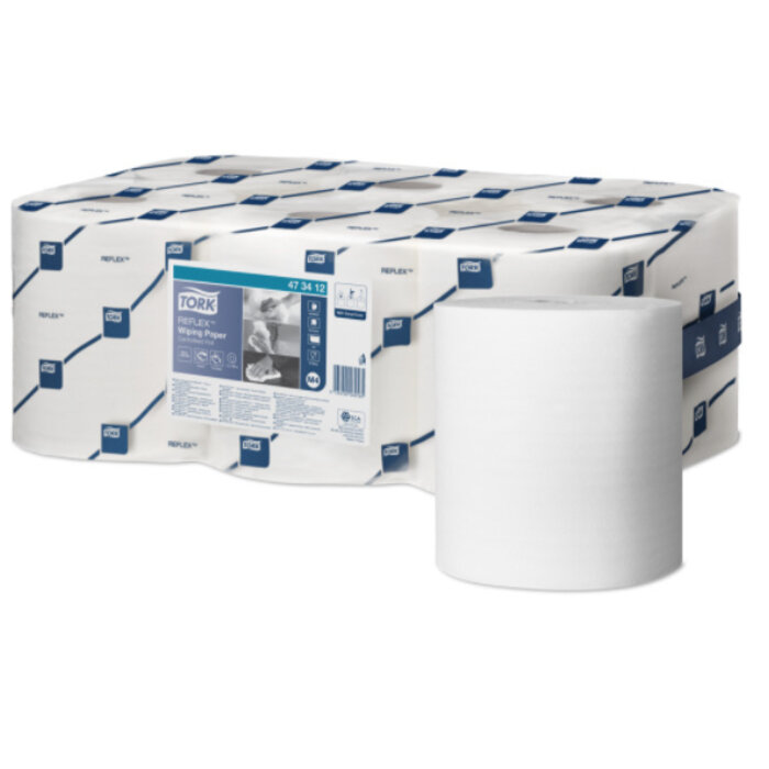 Tork Tork Reflex® Wiping Centerfeed Poetspapier 1-laags M4