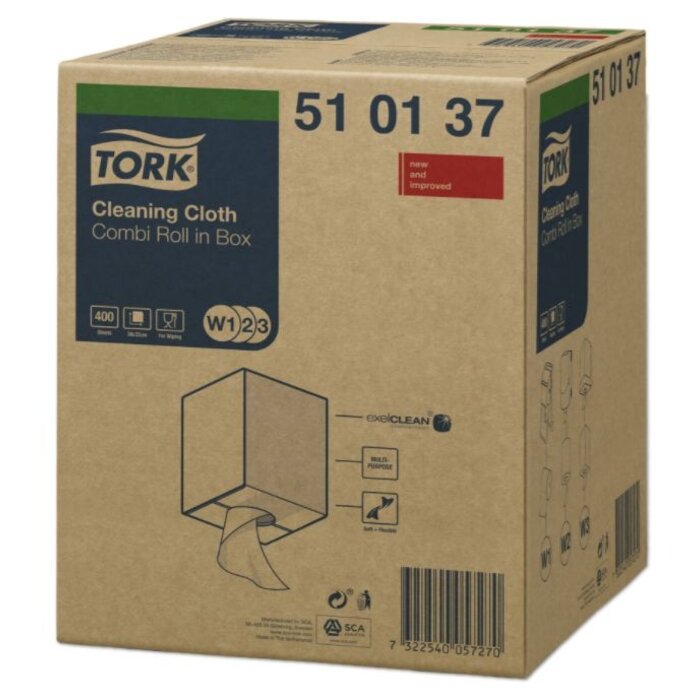 Tork Tork Cleaning Combi Rol Reinigingsdoek W1/W2/W3