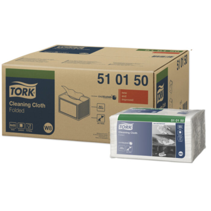 Tork Tork Cleaning Gevouwen Reinigingsdoek W8