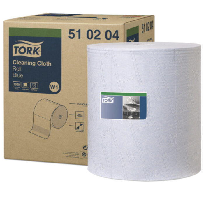 Tork Tork Cleaning Rol Reinigingsdoek Blauw W1