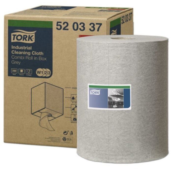 Tork Tork Industrial Reinigingsdoek Grijs W1/W2/W3