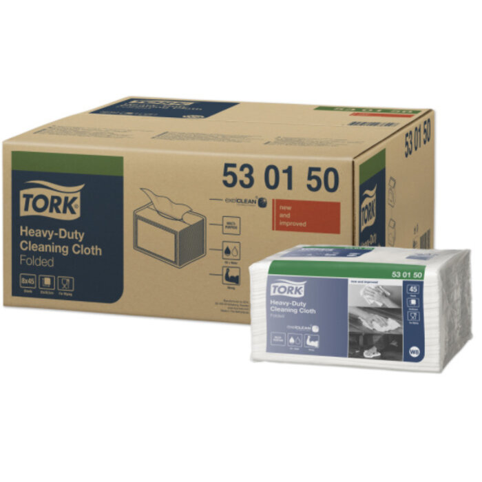Tork Tork Heavy-Duty Gevouwen Reinigingsdoek W8