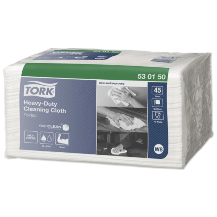 Tork Tork Heavy-Duty Gevouwen Reinigingsdoek W8