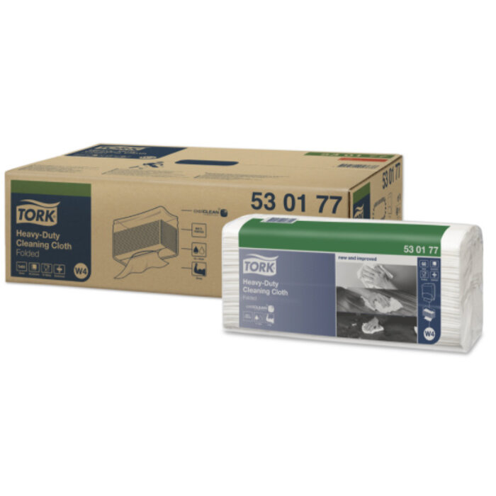 Tork Tork Heavy-Duty Gevouwen Reinigingsdoek XL W4