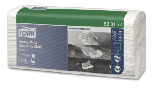 Tork Tork Heavy-Duty Gevouwen Reinigingsdoek XL W4