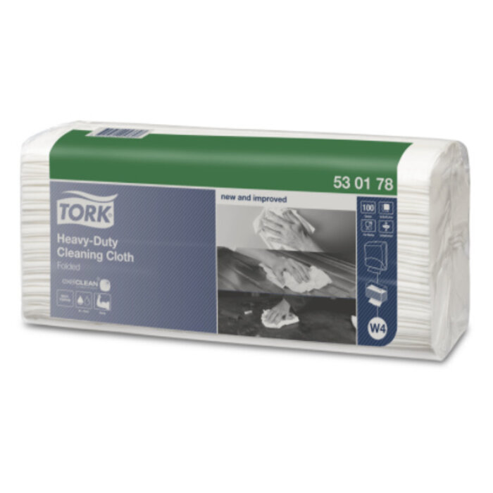 Tork Tork Heavy-Duty Gevouwen Reinigingsdoek W4