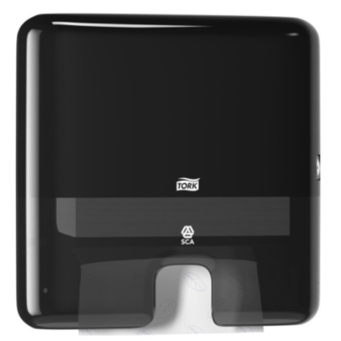 Tork Tork Xpress® Mini Multifold Handdoekdispenser Kunststof Zwart H2