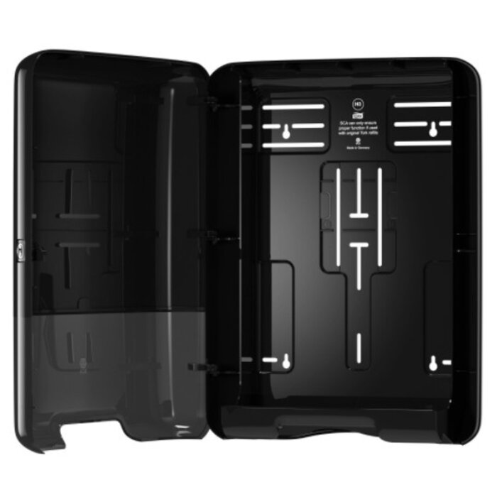 Tork Tork Z-vouw/C-vouw Handdoek Dispenser Kunststof Zwart H3