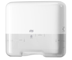 Tork Tork Z-vouw/C-vouw Mini Handdoek Dispenser Wit H3, kunsstof