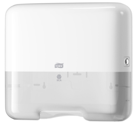 Tork Tork Z-vouw/C-vouw Mini Handdoek Dispenser kunststof Wit H3