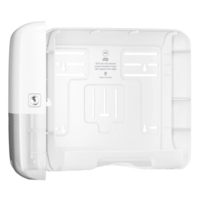 Tork Tork Z-vouw/C-vouw Mini Handdoek Dispenser kunststof Wit H3