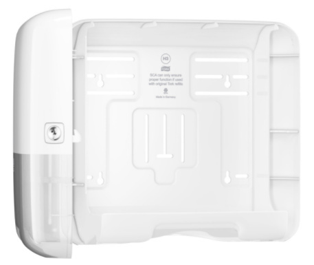 Tork Tork Z-vouw/C-vouw Mini Handdoek Dispenser kunststof Wit H3