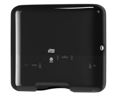 Tork Tork Z-vouw/C-vouw Mini Handdoek Dispenser Kunststof Zwart H3