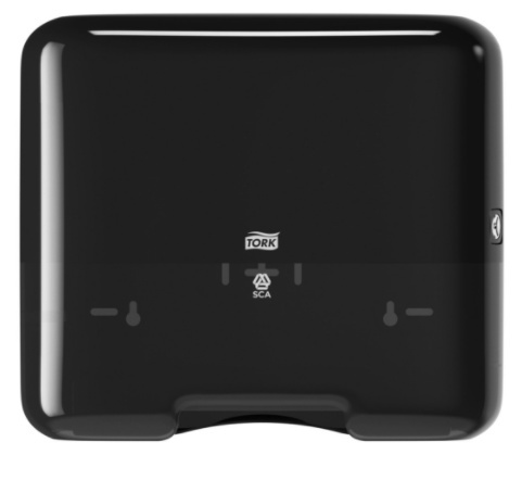 Tork Tork Z-vouw/C-vouw Mini Handdoek Dispenser Kunststof Zwart H3