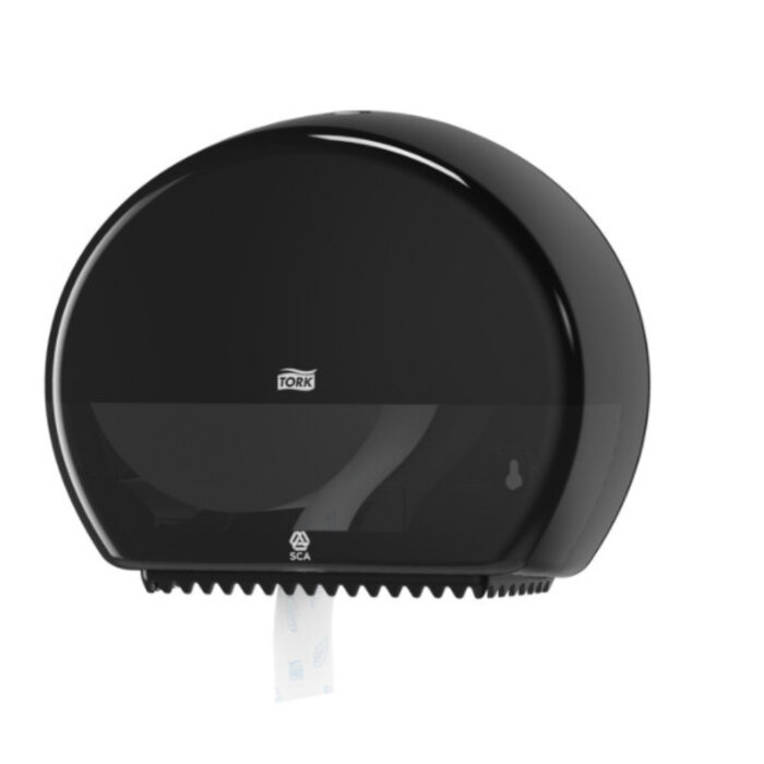 Tork Tork Mini Jumbo Toiletpapier Dispenser Kunststof Zwart T2