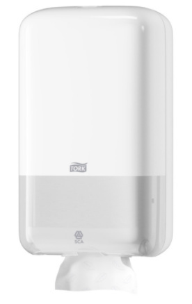 Tork Tork Gevouwen Toiletpapier Dispenser Kunststof Wit T3