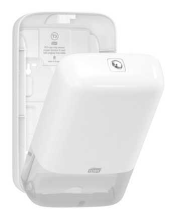 Tork Tork Gevouwen Toiletpapier Dispenser Kunststof Wit T3
