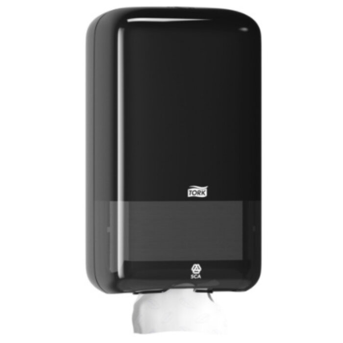 Tork Tork Gevouwen Toiletpapier Dispenser Kunststof Zwart T3