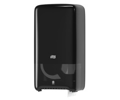 Tork Tork Twin Mid-size Toiletpapier Dispenser Kunststof Zwart T6