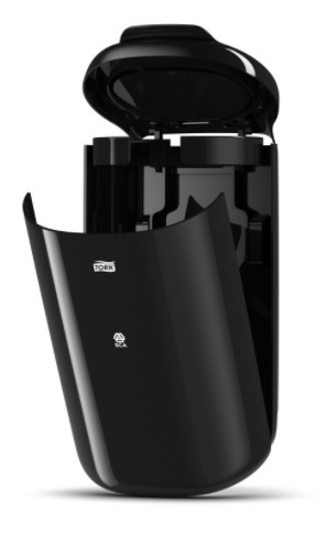 Tork Tork Afvalbak Mini Kunststof Zwart 5 liter B3